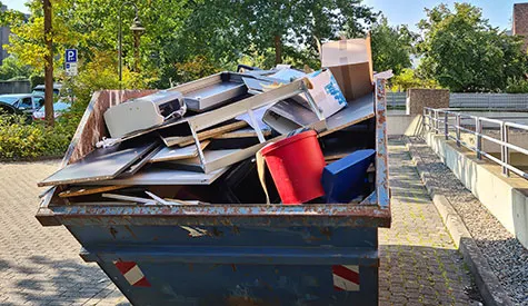 Hauhaltsauflösung-Sperrmüll Sperrmüllcontainer