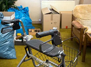 Wohnung wir ausgeräumt, Wohnungsauflösung